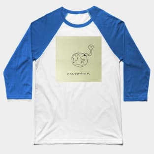 Earth Worm Baseball T-Shirt